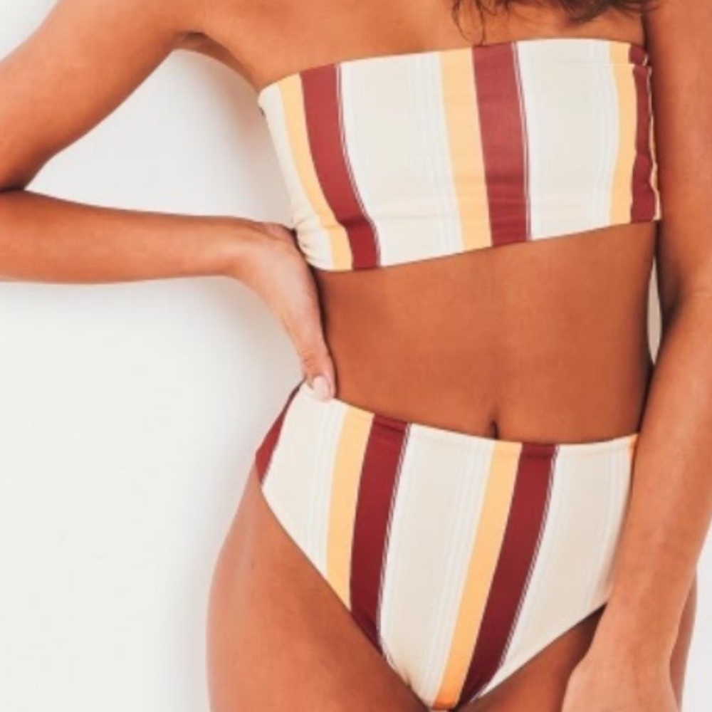 High waist bikini set